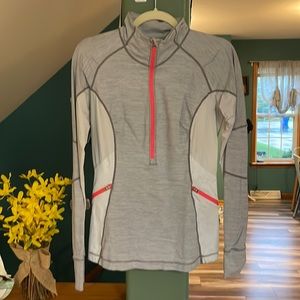Lululemon Athletica Half Zip Long Sleeve Top (8)